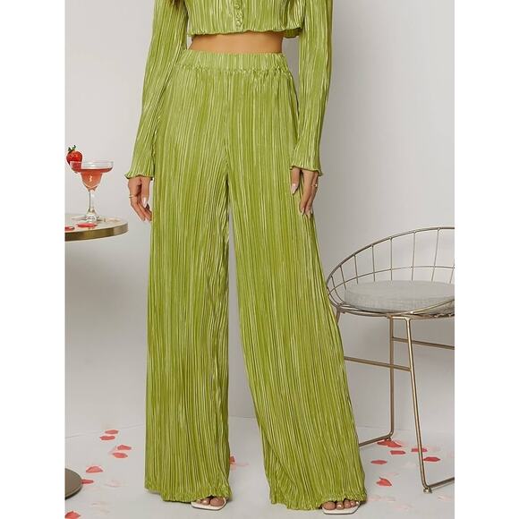Lulus Pants - Lulus Textured High Wasited Pants